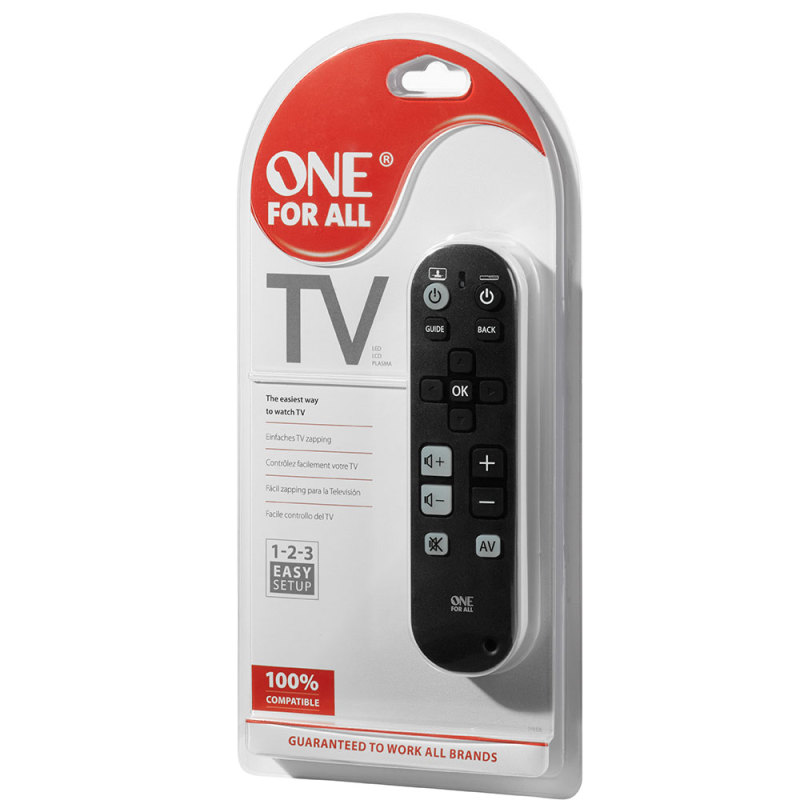 Universal TV Zapper Remote Control One For All URC6810 at Rashmian